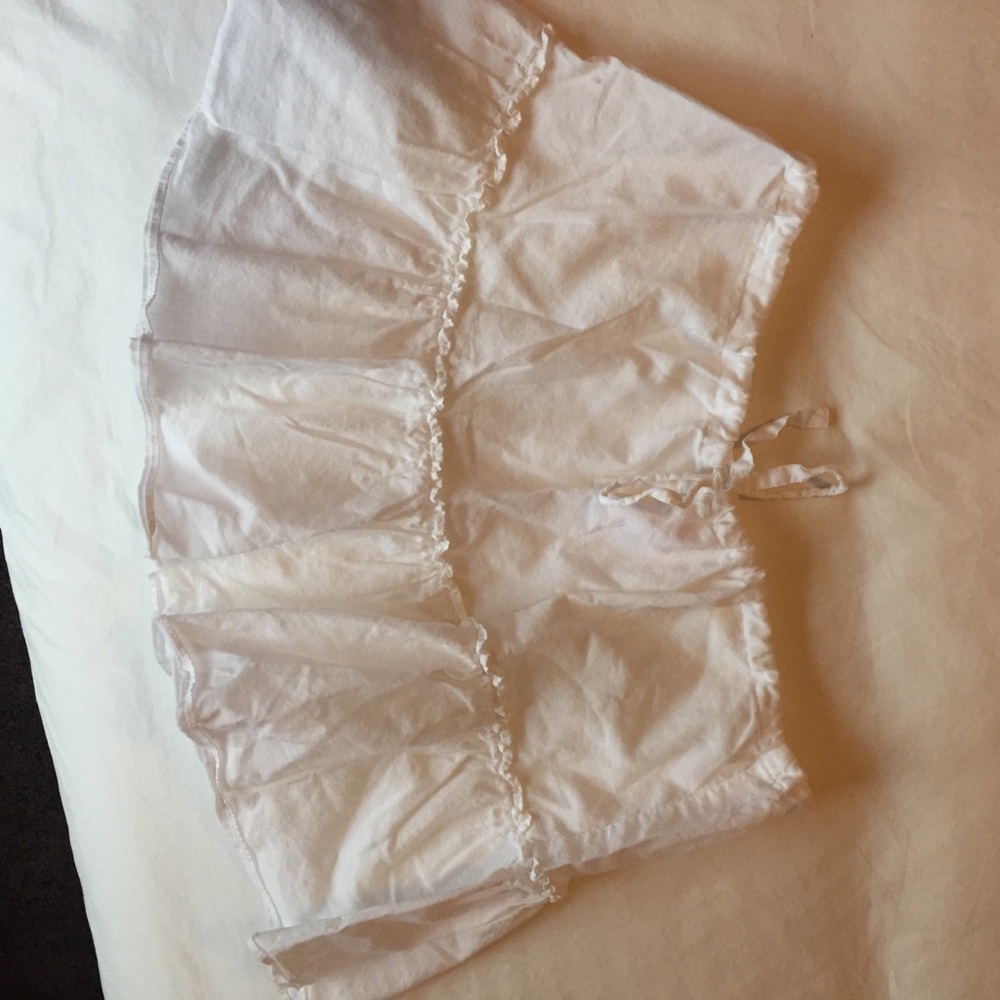 Victoria’s Secret white swim coverup skirt small